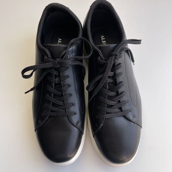 Alfani Other - Alfani Mens Benny Fashion Sneakers Black Lace Up Low Top Round Toe 10M
